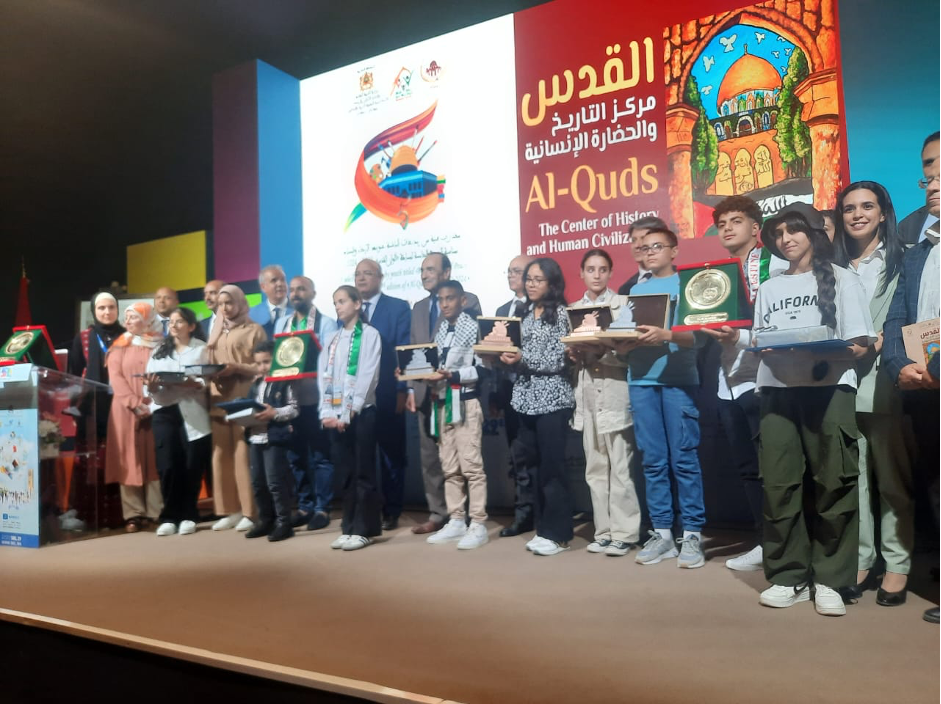 “The Colors of Jerusalem” all over The International Publishing Book Fair